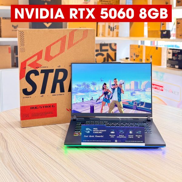 𝗕𝗿𝗮𝗻𝗱 𝗡𝗲𝘄 𝗔𝗦𝗨𝗦 𝗥𝗢𝗚 𝗦𝗧𝗥𝗜𝗫 𝗚𝟭𝟲 𝗔𝗠𝗗 𝗥𝘆𝘇𝗲𝗻™ 𝟵 𝟵𝟵𝟱𝟱𝗛𝗫 𝗣𝗿𝗼𝗰𝗲𝘀𝘀𝗼𝗿 | 𝗥𝗧𝗫𝟱𝟬𝟲𝟬/𝟴𝗚𝗕 | 𝟭𝟲𝗚𝗕 𝗗𝗗𝗥𝟱 𝗥𝗮𝗺 | 𝟭𝗧𝗕 𝗡𝗩𝗠𝗲 | 𝟭𝟲𝟱𝗛𝘇  𝗟𝗮𝗽𝘁𝗼𝗽 - Image 3