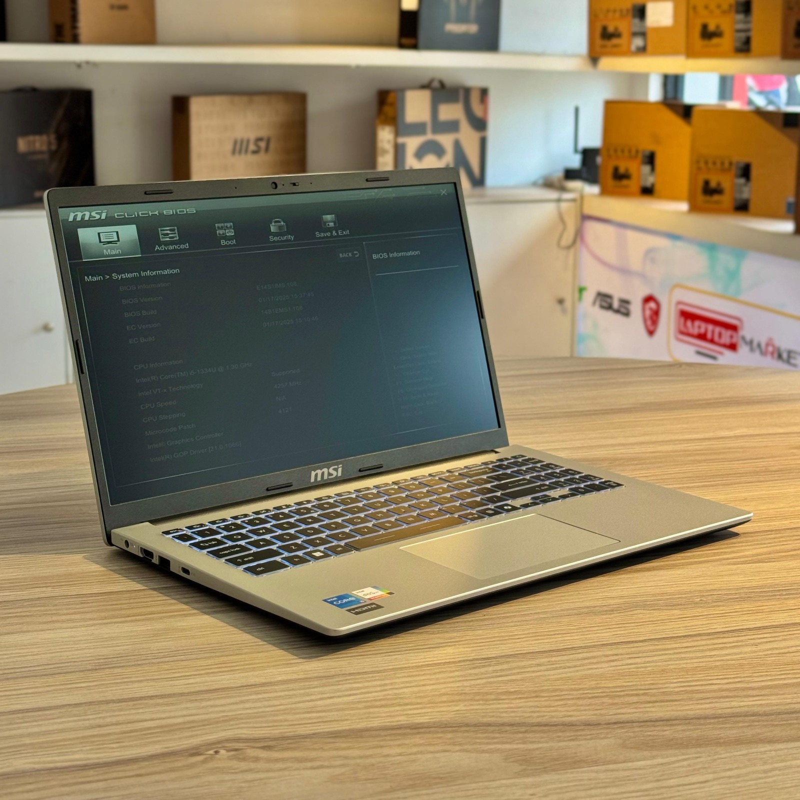 𝗕𝗿𝗮𝗻𝗱 𝗡𝗲𝘄 𝗠𝗦𝗜 𝗠𝗢𝗗𝗥𝗘𝗡 𝟭𝟱 𝗖𝗼𝗿𝗲 𝗶𝟱-𝟭𝟯𝘁𝗵 𝗚𝗲𝗻 | 𝟭𝟲𝗚𝗕 𝗥𝗮𝗺 | 𝟱𝟭𝟮𝗚𝗕 𝗡𝗩𝗠𝗲 | 𝟭𝟱.𝟲 𝗜𝗻𝗰𝗵 𝗙𝗛𝗗 𝗟𝗮𝗽𝘁𝗼𝗽 - Image 5