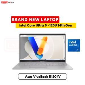 Brand New Asus VivoBook R1504V | Intel Core Ultra 5 -120U 14th Gen | 8GB DDR4 Ram | Laptop