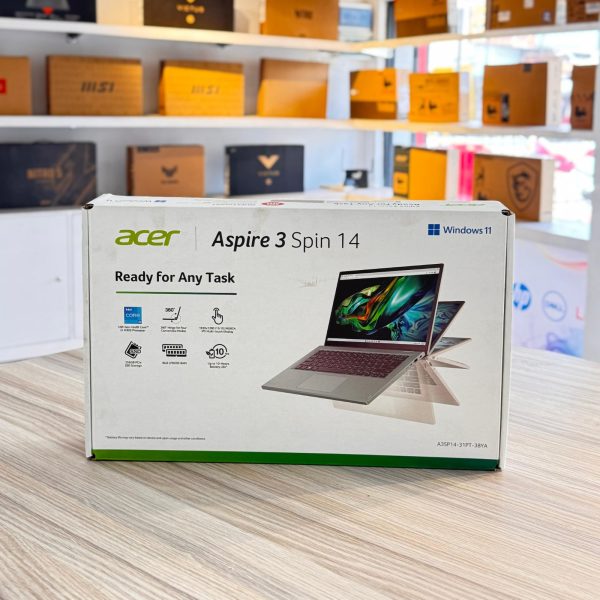 𝗕𝗿𝗮𝗻𝗱 𝗡𝗲𝘄 𝗔𝗰𝗲𝗿 𝗦𝗽𝗶𝗻 𝟯 𝗰𝗼𝗿𝗲 𝗶𝟯 𝟭𝟮𝘁𝗵 𝗚𝗲𝗻 | 𝟯𝟲𝟬 𝗥𝗼𝘁𝗮𝘁𝗮𝗯𝗹𝗲 𝗙𝘂𝗹𝗹 𝗧𝗼𝘂𝗰𝗵 𝗱𝗶𝘀𝗽𝗹𝗮𝘆 | 𝟴𝗚𝗕 𝗥𝗮𝗺 | 𝟮𝟱𝟲𝗚𝗕 𝗡𝗩𝗠𝗲 𝗟𝗮𝗽𝘁𝗼𝗽 - Image 2