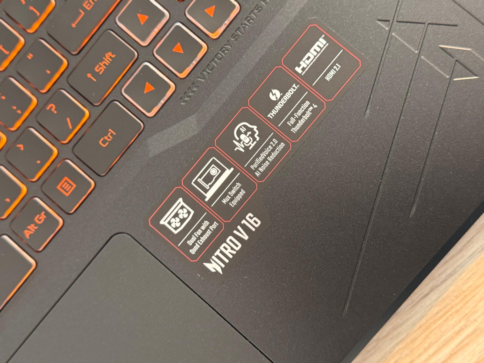 𝗕𝗿𝗮𝗻𝗱 𝗡𝗲𝘄 𝗔𝗰𝗲𝗿 𝗡𝗶𝘁𝗿𝗼 𝗩𝟭𝟲 𝗖𝗼𝗿𝗲 𝗶𝟳-𝟭𝟰𝟲𝟱𝟬𝗛𝗫 𝟭𝟰𝘁𝗵 𝗚𝗲𝗻(𝗛𝘅 𝗣𝗿𝗼𝗰𝗲𝘀𝘀𝗼𝗿) | 𝗥𝗧𝗫𝟰𝟬𝟲𝟬/𝟴𝗚𝗕 | 𝟭𝟲𝗚𝗕 𝗗𝗗𝗥𝟱 𝗥𝗮𝗺 | 𝟱𝟭𝟮𝗚𝗕 𝗡𝗩𝗠𝗲 | 𝟭𝟲 𝗶𝗻𝗰𝗵 𝗪𝗨𝗫𝗚𝗔 𝟭𝟲𝟱𝗛𝘇 𝗟𝗮𝗽𝘁𝗼𝗽 - Image 4