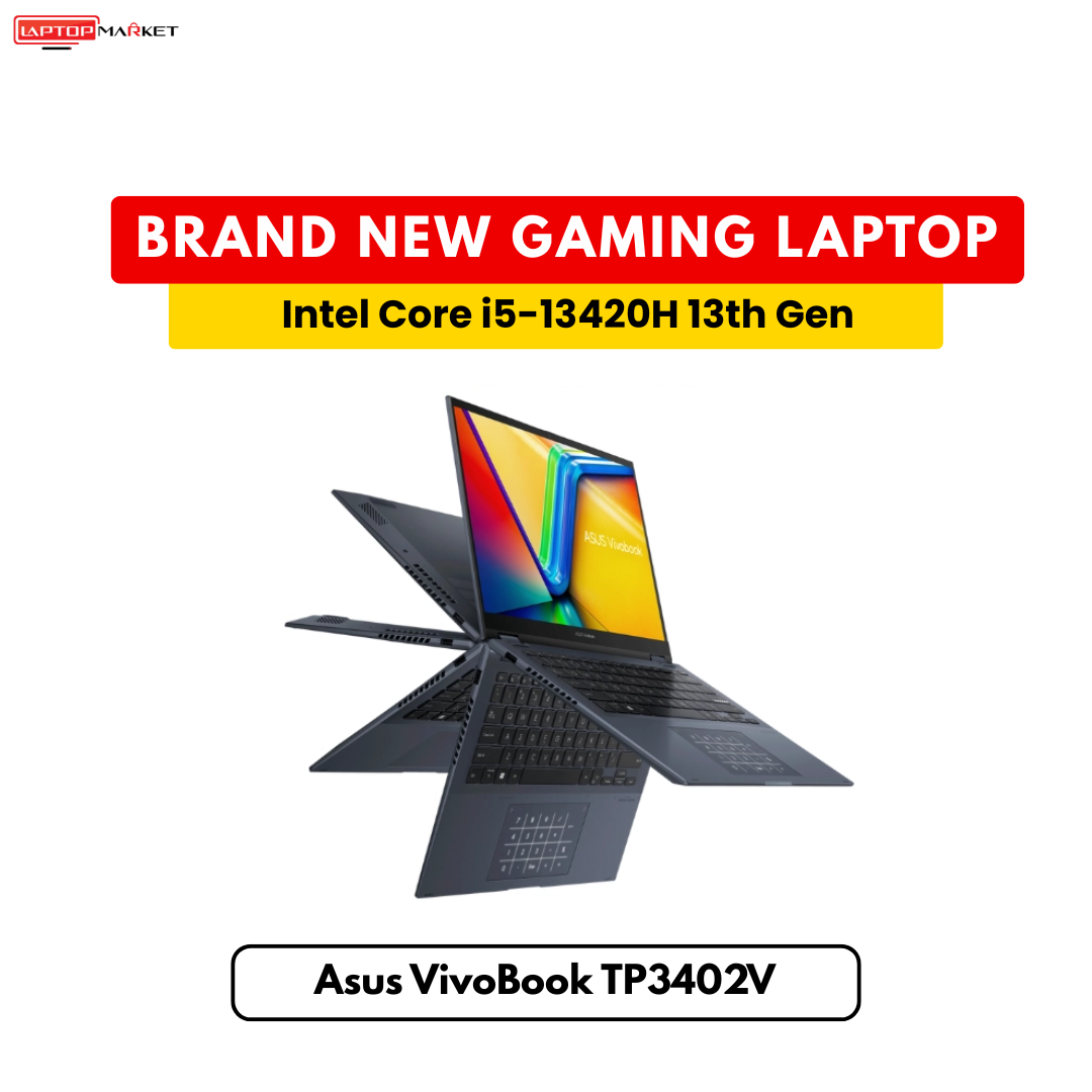 Brand New Asus VivoBook S14 Flip | Core i5-13th Gen | 16GB RAM | 512GB SSD | Laptop