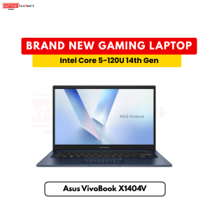 Brand New Asus Vivobook | Core 5-12OU 14th Gen | 8GB DDR4 RAM | 256GB NVME Laptop