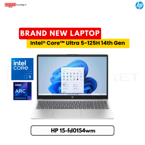 Brand New HP 15-fd0154wm Core™ Ultra 5-125H/8GB DDR5/512GB NVME Laptop