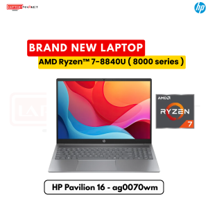 𝗕𝗿𝗮𝗻𝗱 𝗡𝗲𝘄 𝗛𝗣 𝗣𝗮𝘃𝗶𝗹𝗶𝗼𝗻 𝟭𝟲 𝗔𝗠𝗗 𝗥𝘆𝘇𝗲𝗻 𝟳-𝟴𝟴𝟰𝟬𝗨 | 𝟭𝟲” 𝗶𝗻𝗰𝗵 𝗪𝗨𝗫𝗚𝗔 | 𝟴𝗚𝗕 𝗗𝗗𝗥𝟱 | 𝟱𝟭𝟮𝗚𝗕 𝗦𝗦𝗗 | 𝗥𝗮𝗱𝗲𝗼𝗻 𝗚𝗿𝗮𝗽𝗵𝗶𝗰𝘀 𝗟𝗮𝗽𝘁𝗼𝗽