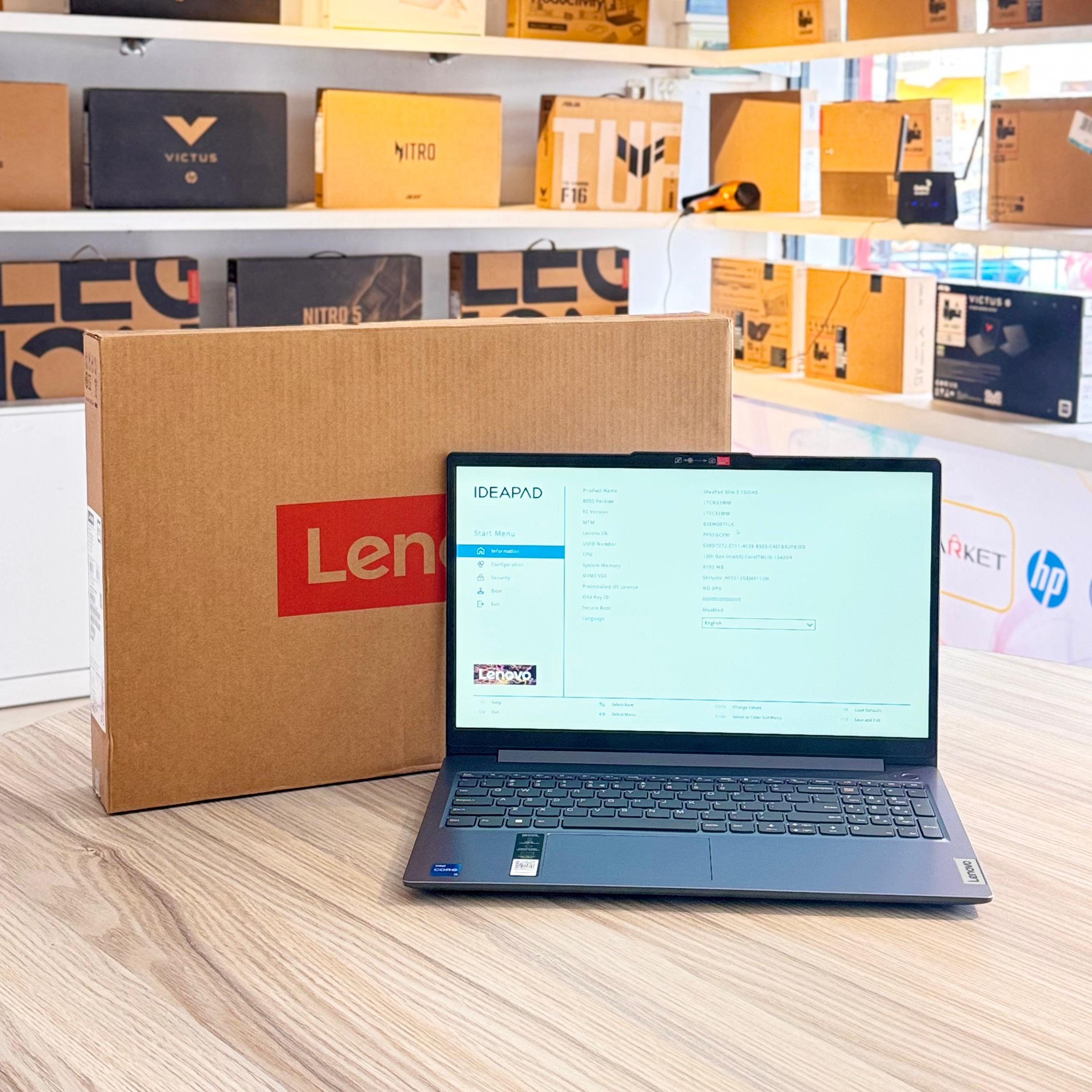 𝗕𝗿𝗮𝗻𝗱 𝗡𝗲𝘄 𝗟𝗲𝗻𝗼𝘃𝗼 𝗜𝗱𝗲𝗮𝗽𝗮𝗱 𝘀𝗹𝗶𝗺 𝟯 𝗖𝗼𝗿𝗲 𝗶𝟱 - 𝟭𝟯𝟰𝟮𝟬𝗛 𝟭𝟯𝘁𝗵 𝗚𝗲𝗻 | 𝟴𝗚𝗕 𝗗𝗗𝗥𝟱 𝗥𝗮𝗺 | 𝟱𝟭𝟮𝗚𝗕 𝗡𝗩𝗠𝗲 | 𝟭𝟱.𝟲 𝗶𝗻𝗰𝗵 𝗙𝗛𝗗 𝗟𝗮𝗽𝘁𝗼𝗽