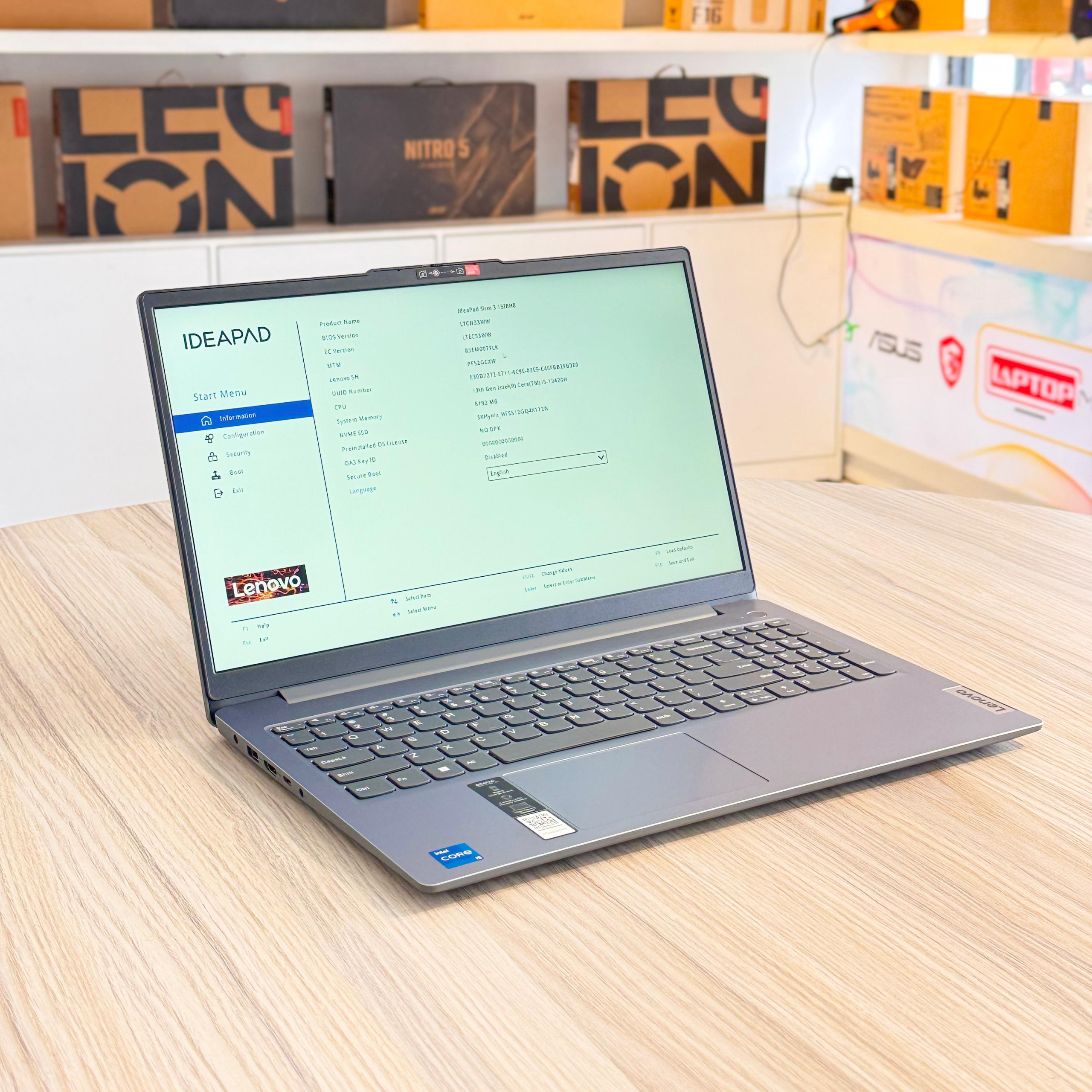 𝗕𝗿𝗮𝗻𝗱 𝗡𝗲𝘄 𝗟𝗲𝗻𝗼𝘃𝗼 𝗜𝗱𝗲𝗮𝗽𝗮𝗱 𝘀𝗹𝗶𝗺 𝟯 𝗖𝗼𝗿𝗲 𝗶𝟱 - 𝟭𝟯𝟰𝟮𝟬𝗛 𝟭𝟯𝘁𝗵 𝗚𝗲𝗻 | 𝟴𝗚𝗕 𝗗𝗗𝗥𝟱 𝗥𝗮𝗺 | 𝟱𝟭𝟮𝗚𝗕 𝗡𝗩𝗠𝗲 | 𝟭𝟱.𝟲 𝗶𝗻𝗰𝗵 𝗙𝗛𝗗 𝗟𝗮𝗽𝘁𝗼𝗽 - Image 2